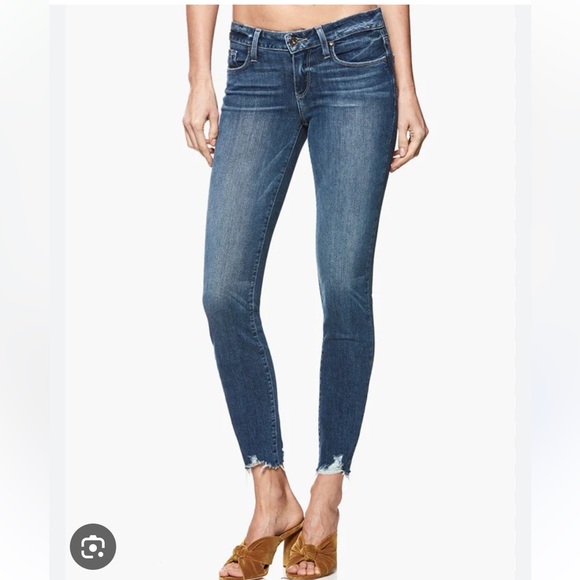 PAIGE Denim - PAIGE Women's Blue ankle Jeans size 26